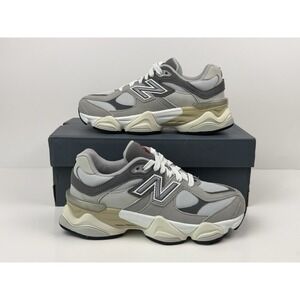New Balance 9060 Sneakers Size 4.5 Kids / 6 Women's Grey/Grey/White GC9060GY